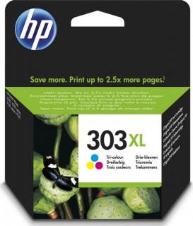 INK HP 303XL High Yield Tri-color Original Ink Cartridge 