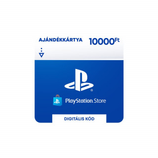 PlayStation Store ajándékkártya 10000 HUF (PS Store Card - HU) (DIGITÁLIS) PS4