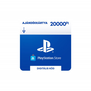 PlayStation Store Ajándékkártya 20000 HUF (PS Store Card - HU) (DIGITÁLIS) PS4