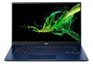 Acer Swift 5 SF514-54-78FM 14"FHD/Intel Core i7-1065G7/16GB/512GB/Int. VGA/Win10/kék laptop PC