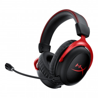 HyperX Cloud II - Wireless Gaming fejhallgató (Fekete-Piros) (HHSC2X-BA-RD/G) PC