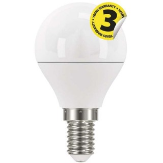 Emos ZQ1220 CLASSIC 6W E14 470 lumen meleg fehér LED kisgömb izzó Otthon