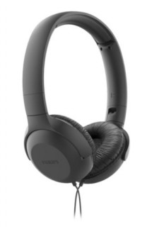 Philips TPV UH 201 BK Headset Fejpánt Fekete 3,5 mm-es csatlakozó Mobil