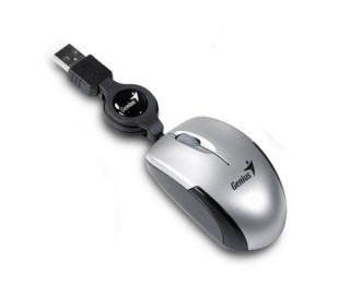 Mouse Genius Traveler Micro V2 Optical USB Silver PC