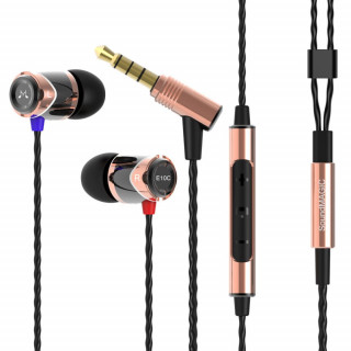 SoundMAGIC SM-E10C-03 In-Ear fekete-arany fülhallgató headset Mobil