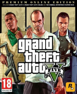 Grand Theft Auto V GTA 5 - Premium Online Edition Rockstar kulcs (Letölthető) PC