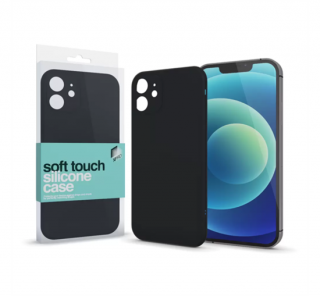 Xprotector Soft Touch Slim szilikon tok Apple iPhone 11, fekete Mobil