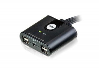 Aten US424-AT 4 portos USB 2.0 periféria megosztó PC