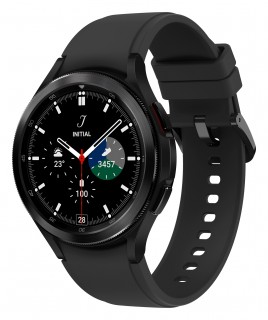 Samsung Galaxy Watch4 Classic 3,56 cm (1.4") 46 mm SAMOLED 4G Fekete GPS (műhold) Mobil