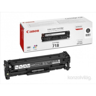 Canon CRG-718Bk fekete toner PC