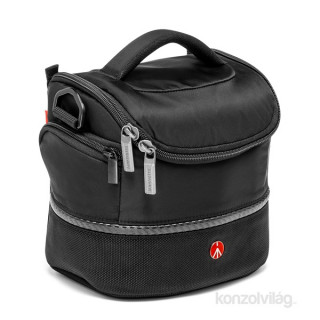 Manfrotto Advanced Shoulder bag IV fekete SLR fényképezőgép táska Fényképezőgépek, kamerák