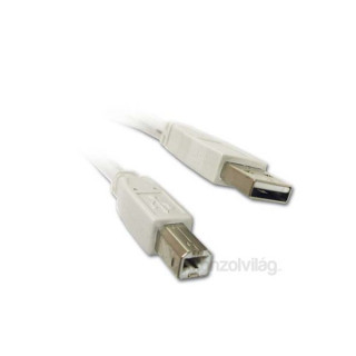 PRC USB 2.0 A- USB 2.0 B 4,5m kábel PC