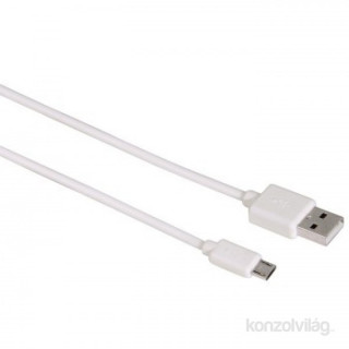 Hama USB A - micro USB fehér színű adatkábel PC