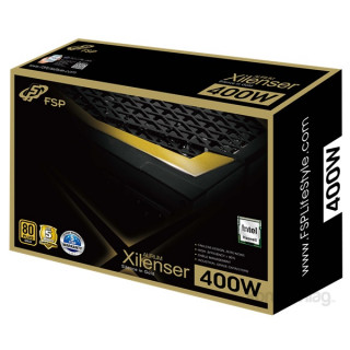 FSP Aurum Xilenser 400W fekete Silent Desktop 80+ Gold tápegység 