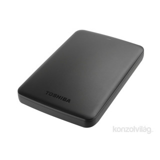 Toshiba 2,5" 500GB külső USB3.0 fekete Canvio Basics winchester 