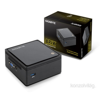 Gigabyte GB-BXBT-2807 Brix Intel Fekete barebone mini asztali PC PC