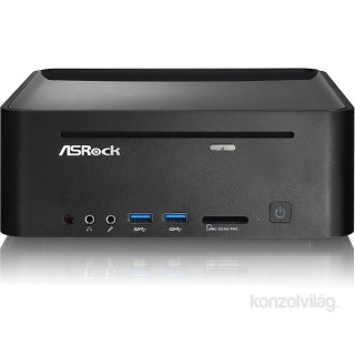 ASRock Vision HT 400D/B Intel Fekete asztali mini PC PC