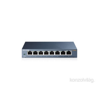 TP-Link TL-SG108 8port 10/100/1000Mbps LAN nem menedzselhető asztali Switch 