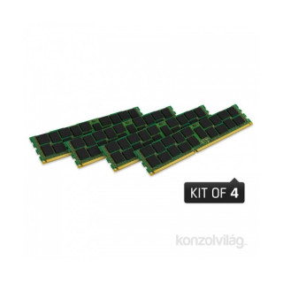 Kingston-HP/Compaq 32GB/1600MHz DDR-3  (Kit 4db 8GB) Reg ECC Single Rank (KTH-PL316SK4/32G) szerver memória PC