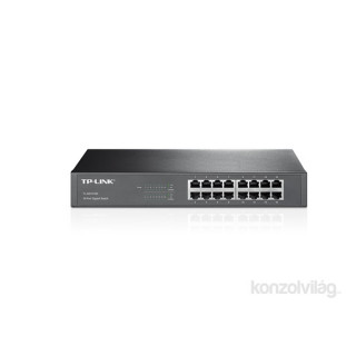 TP-Link TL-SG1016D 16port 10/100/1000Mbps LAN nem menedzselhető asztali Switch 