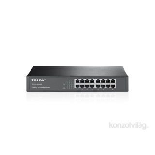 TP-Link TL-SF1016DS 16port 10/100Mbps LAN nem menedzselhető asztali/rack Switch 
