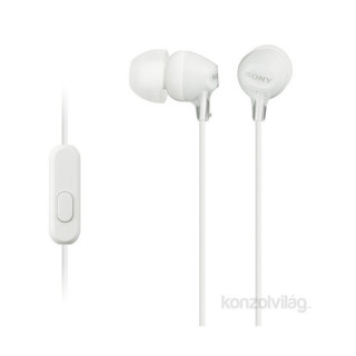 Sony MDREX15APW.CE7 fehér fülhallgató 
