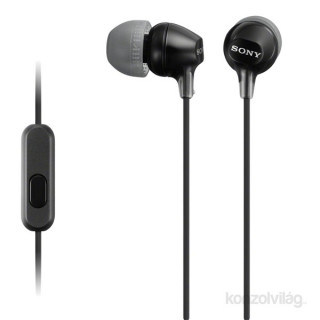 Sony MDREX15APB.CE7 fekete fülhallgató 