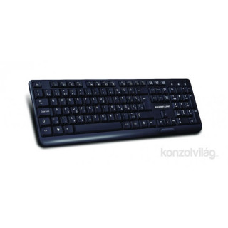 Silverline MM-KB889 fekete multimédiás billentyűzet PC