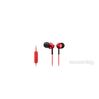 Sony MDREX110APR.CE7 piros mikrofonos fülhallgató 