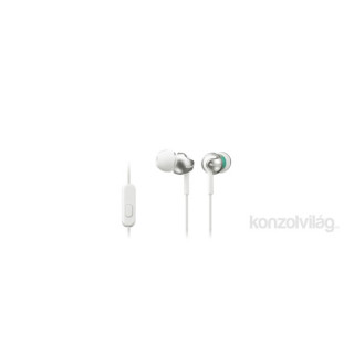 Sony MDREX110APW.CE7 fehér mikrofonos fülhallgató 