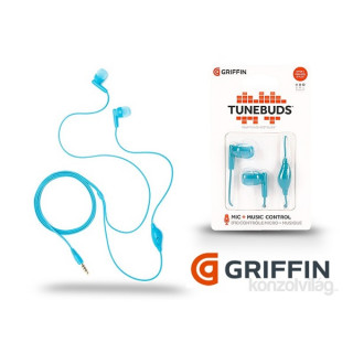 Griffin Tunebuds kék fülhallgató PC