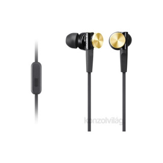 Sony MDRXB70APN.CE7 Extra Bass fekete-arany mikrofonos fülhallgató 