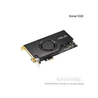 ASUS XONAR D2X/XDT PCIe hangkártya PC