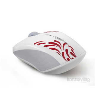 Rapoo "3100p MID LEVEL"  wireless fehér optikai egér PC