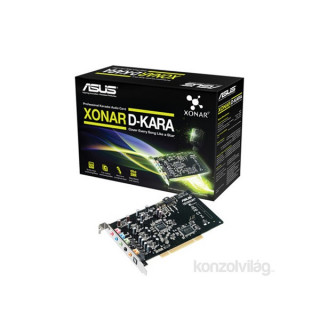 ASUS XONAR D KARA PCI hangkártya PC