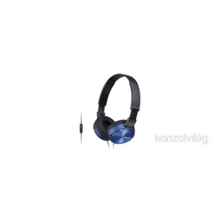Sony MDRZX310APL.CE7 kék mikrofonos fejhallgató 