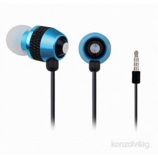 Gembird Metal mikrofonos fülhallgató kék 