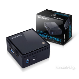 Gigabyte GB-BACE-3150 Brix Intel Fekete barebone mini asztali PC PC