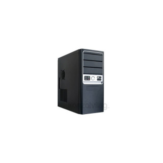HKC 3011NS 400W 8cm fekete mikroATX ház PC