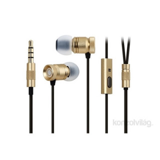 GGMM EJ102 Nightingale arany mikrofonos prémium fülhallgató 