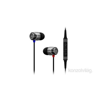 SoundMAGIC SM-E10M-01 E10M ezüst-fekete mikrofonos fülhallgató 
