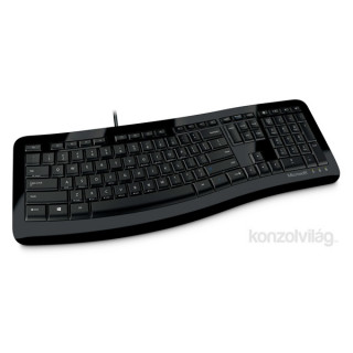 Microsoft Comfort Curve Keyboard 3000 Fekete Dobozos HUN billentyűzet PC