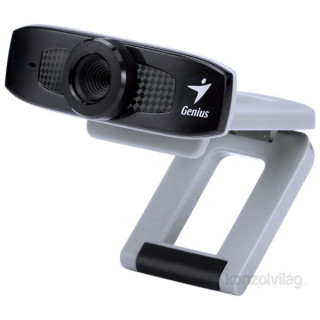 Genius FaceCam320 mikrofonos fekete-ezüst webkamera PC