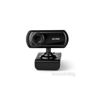 Acme Realistic mikrofonos fekete webkamera PC