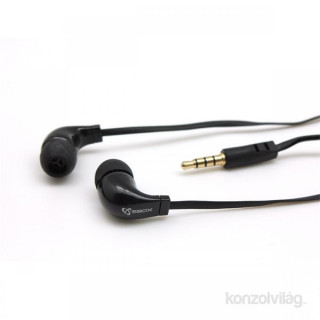 Sbox EP-038B fekete mikrofonos fülhallgató Mobil