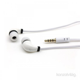 Sbox EP-038W fehér mikrofonos fülhallgató 