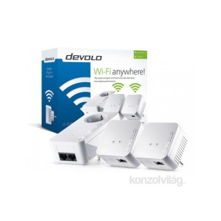 DEVOLO D 9645 dLAN 550 WiFi powerline network kit PC